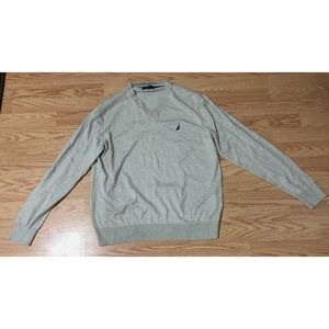 Náutica men’s long sleeve luxury performance vneck